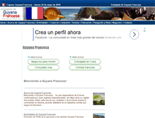 Tablet Screenshot of deguyanafrancesa.com